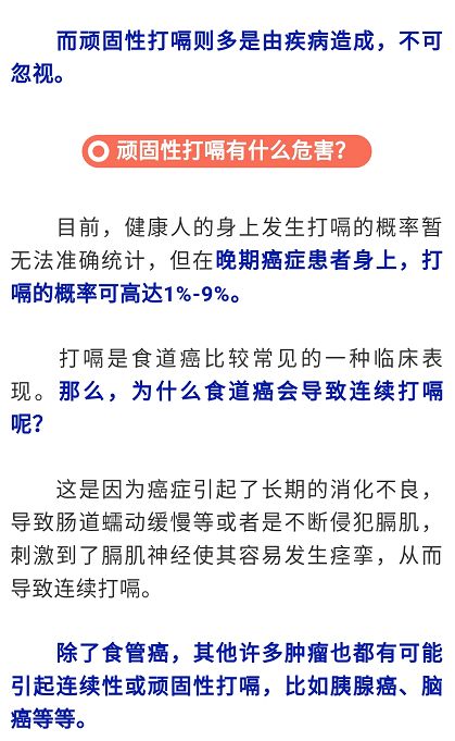 揭秘打嗝背后的隐患，癌症预警信号的解读